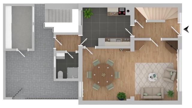 Ganzes Haus - Stadtmitte - 4 Personen - Familien Бохольт Экстерьер фото